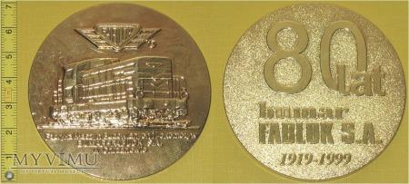 Medal kolejowy - firmowy Bumar - Fablok 208-2-06 Medal kolejowy - firmowy Bumar - Fablok FABRYKA