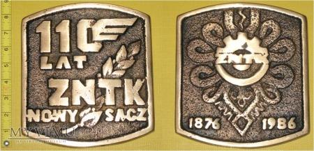 Medal kolejowy - firmowy ZNTK Nowy Sącz 208-2-06 Medal