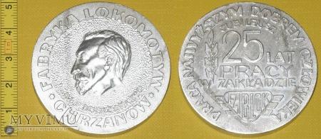 Medal kolejowy - firmowy FABLOK 208-2-06 Medal kolejowy - firmowy FABLOK