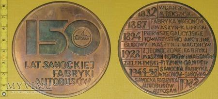 Medal kolejowy - firmowy SFA (b. Fabryki Wagonów) 208-2-06 Medal kolejowy - firmowy SFA (b.