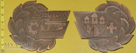 Medal kolejowy - firmowy KZŁ Bydgoszcz 208-2-06 Medal kolejowy - firmowy KZŁ