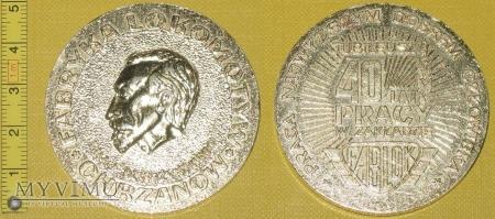 Medal kolejowy - firmowy Fablok 208-2-06 Medal kolejowy - firmowy