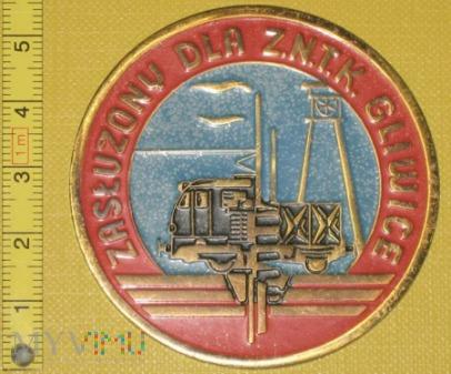 Medal kolejowy - firmowy ZNTK Gliwice 208-2-06 Medal