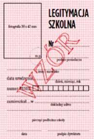 Wzór nr 11 D do 18 i 19 LEGITYMACJA SZKOLNA DLA NIEPEŁNOSPRAWNYCH UCZNIÓW SZKÓŁ POLICEALNYCH DLA