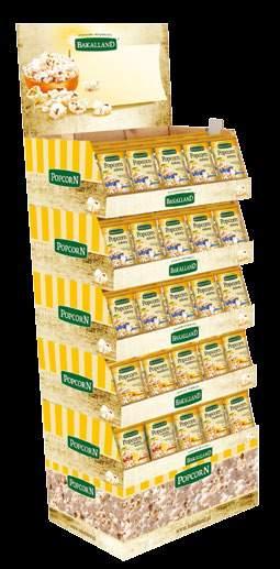 sztuk w standzie Cena jednostkowa Popcorn solony 90 g