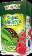 Herbata zielona z maliną +