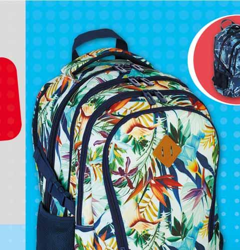 3 KOMORY PROFILOWANE PLECY PLECAK COOL PACK COLLEGE