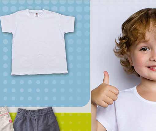 78 T-SHIRT DZIECIĘCY rozmiary: 116-164 kolor: biały 93086304 7