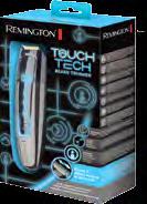 Nowość od Remington, TouchTech to nowatorska technologia w zakresie przycinania brody. Łączy w sobie stylowy, nowoczesny wygląd z łatwością obsługi.
