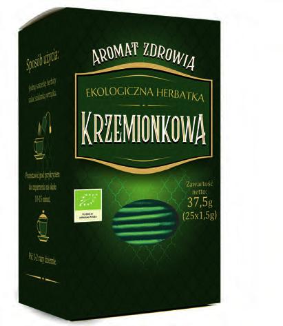Nowa linia produktów ekologicznych AROMAT ZDROWIA 7,90, HERBATKA KRZEMIONKOWA (sypana)