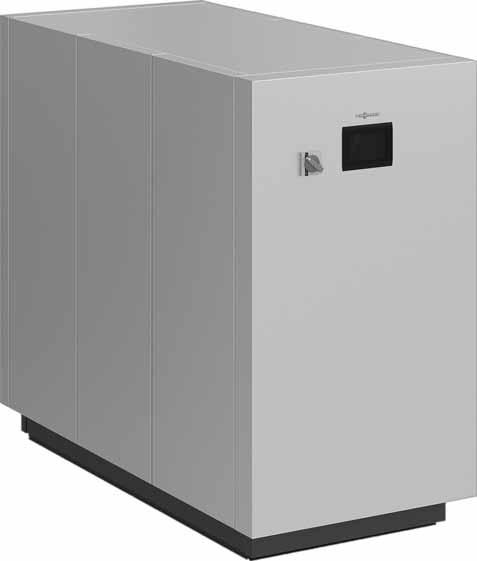 VITOCAL 300-G/-W PRO Jedno- i dwustopniowa pompa ciepła z regulatorem SPS Pompa ciepła solanka/woda 82,8 do 222 kw Pompa ciepła woda/woda 112,1 do 290 kw na zapytanie 6.
