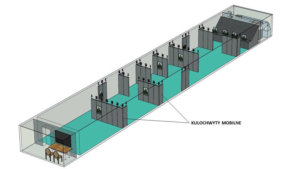 MOBILNE KULOCHWYTY Z OPCJA,,,SHOOT HOUSE Opcjonalnie oferujemy kulochwyty