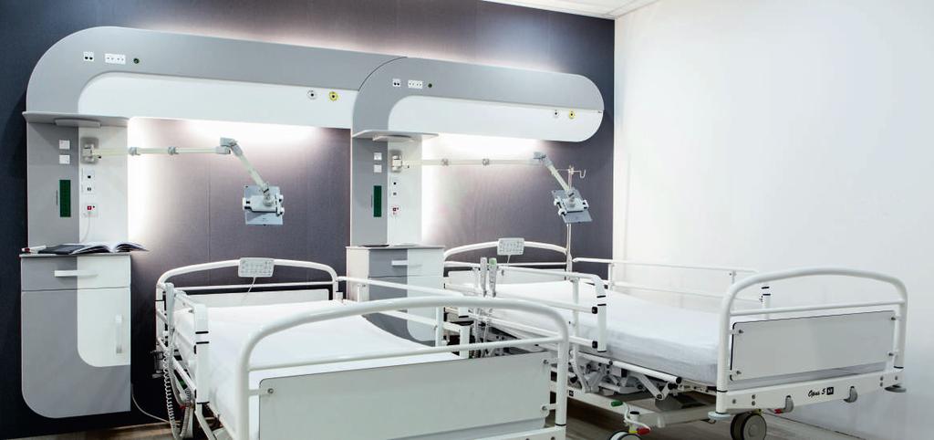 komfort i ergonomia MERYcomfort to jeden z nielicznych paneli na rynku, który został stworzony z myślą o dostępności do mediów dla Pacjenta.
