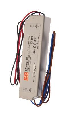 68 38,8mm WOJ01237 36W, 1,5A, 24VDC 148 40 30mm WOJ01231 60W, 2,5A, 24VDC 162,5 42,5 32mm WOJ01230 100W, 4,2A,