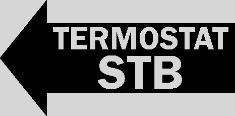 1. Termostat sterujący oraz termostat STB 2. Zabezpieczenie przelewowe (mikrowyłącznik) OZNACZENIA ZNAJDUJĄCE SIĘ NA NAGRZEWNICY XE 52 9. Obsługa nagrzewnicy UWAGA!