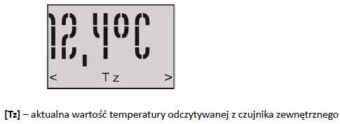 Ekran menu uproszczonego 2 Ekran
