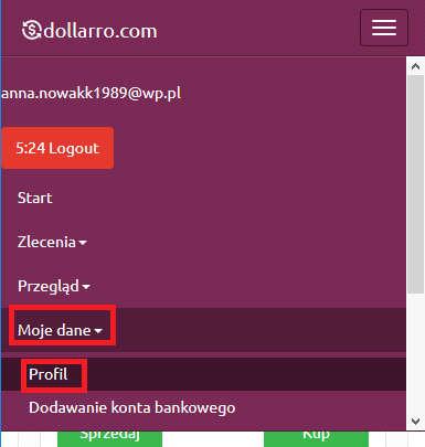 Aby następnie dostać się do Panelu Start, należy kliknąć przycisk Przejdź do panelu Start, (Rysunek 19), który pojawi się na dole ekranu. Rysunek 20.