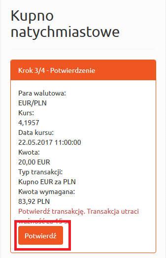 Rysunek 60. Kupno. Potwierdzenie.