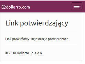 Rysunek 4. Rejestracja. Link do rejestracji.