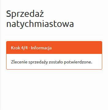 Jeżeli tego nie zrobimy, transakcja automatycznie wygasa (Rysunek 71). Rysunek 72.