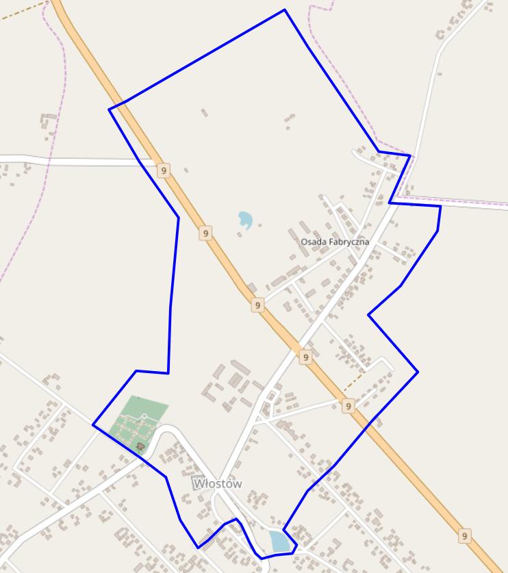 Mapa nr 6 Podobszar rewitalizacji nr 3