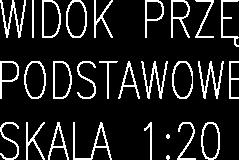 OGRODZENIE 1:20 OGRODZENIE mgr in. Wanda Mospinek mgr in. arch.