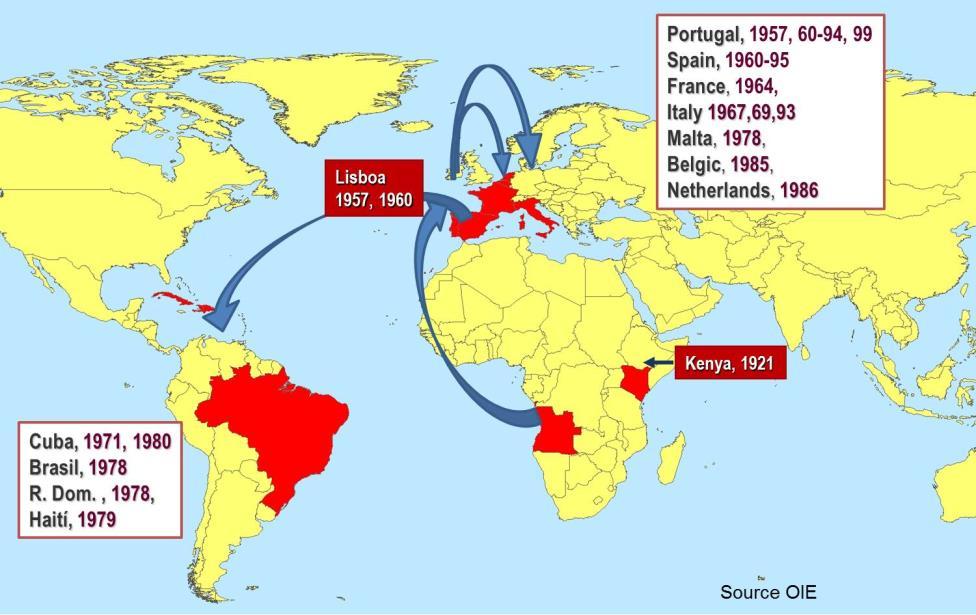 terenie Mozambiku i Zambii, a w roku 1998 w regionie