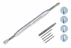 PEDIPAL IngroMate Stainless Steel Nail Tool Nieduży instrument przeznaczony do efektywnego leczenia wrastających się paznokci jak i paznokci rurkowatych o następujących cechach: mały 100 mm długości