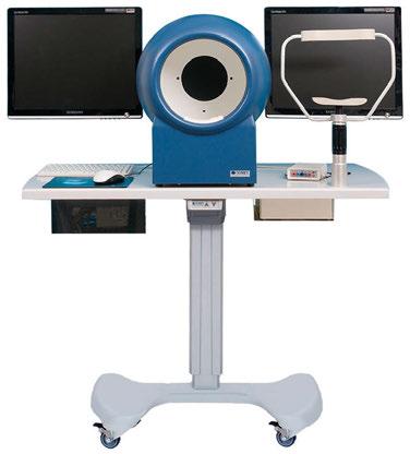 artykuł / article elektroradiologia / electroradiology bodziec świetlny, których parametry (amplitudy, latencje fal, relacje między nimi) dostarczającą informacji o całej drodze wzrokowej, poczynając