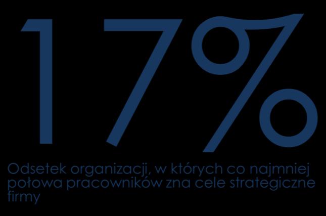 zarządzanie procesami a strategia firmy Część respondentów (12%) jako kryterium powodzenia wdrożenia zarządzania procesami biznesowymi podaje powiązanie celów procesów z celami strategicznymi.