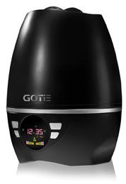 GNA-150 37 NAWILŻACZ POWIETRZA pojemność - 5l wydajność - 300ml/h przeznaczony do pomieszczeń - 15-20m 2 maksymalny czas pracy przy pełnym pojemniku - 15h sterowanie mikroprocesorowe wielofunkcyjny