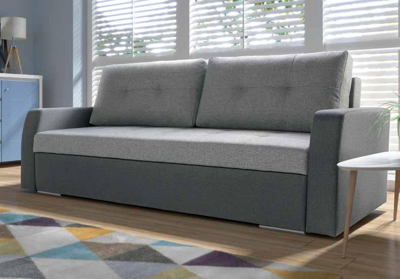 79,- 99,- 0,- Urządź się wygodnie Sofa Timor Lux DL SxGxW: x87x9 cm pow.spania: x9 cm.