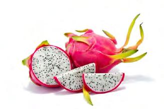 BRZOSKWINIE NA LODZIE DRAGON FRUIT 28 29 Brzoskwinie chronią przed anemią, oczyszczają organizm, odświeżają i aktywują układ trawienny.