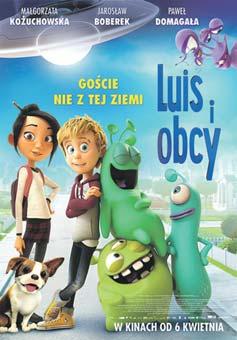 6 kwietnia 2018 program tv 6 12.04.2018 i piątek 6 kwietnia Hit w Kinie Repertuar kinowy Kino Merkury Luis i obcy dubbing, Niemcy, komedia: 06.04-11.04 godz.