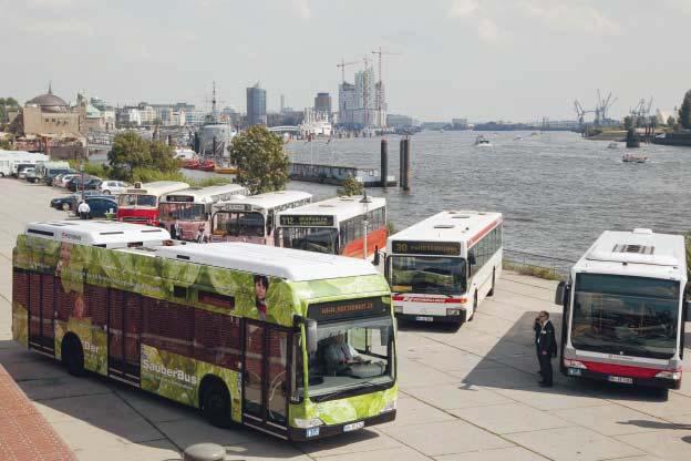 Kolejne trzy zostaną zakupione przyszłym roku. Ten zakład komunikacyjny użytkował autobusy napędzane ogniwami paliwowym poprzedniej generacji.
