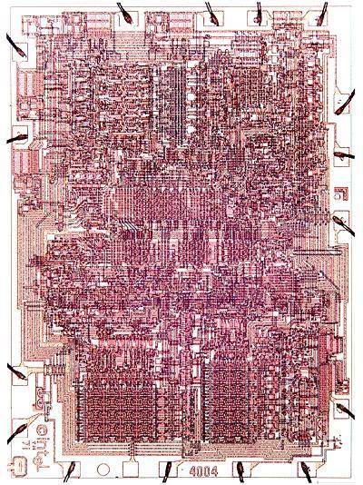 Technologia układów logicznych Historia: Rok 1971: Intel