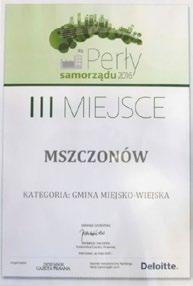 Nagrodę główną przyznaje Kapituła Konkursu dla najwyżej trzech najlepszych gmin w każdej kategorii konkursowej.