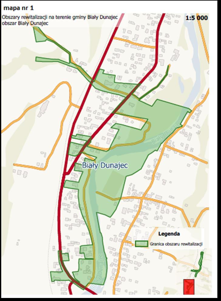Obszarem rewitalizacji objęto 2 zamieszkałe podobszary obszarów zdegradowanych, będących równocześnie zamieszkałymi jednostkami urbanistycznymi.