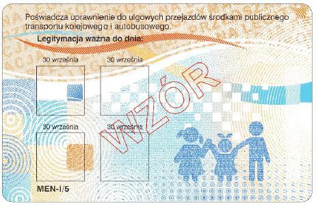 939) Wzór nr 14 do 17, 27 WZÓR E-LEGITYMACJI PRZEDSZKOLNEJ DLA DZIECI