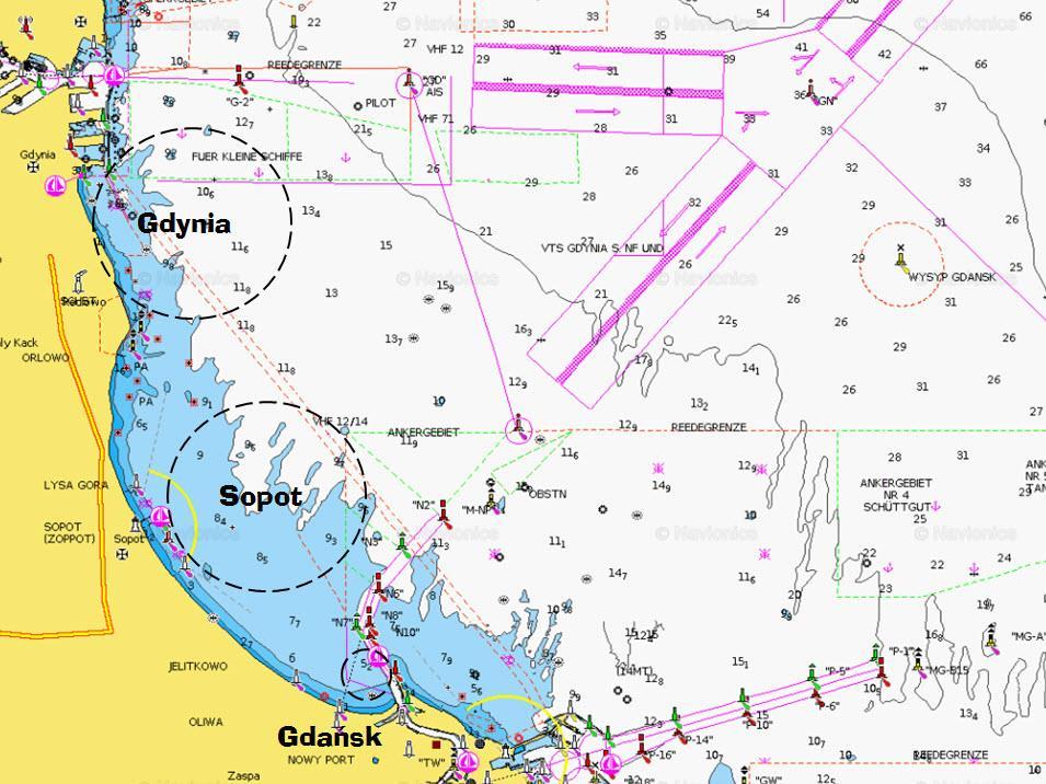 ZAŁĄCZNIK nr 1 AKWEN REGATOWY Akwen Nr wyścigu Opis wyścigu Gdynia 1,2,3 Cała trasa wyścigów 1 i 2 usytuowana w okolicy Gdyni.