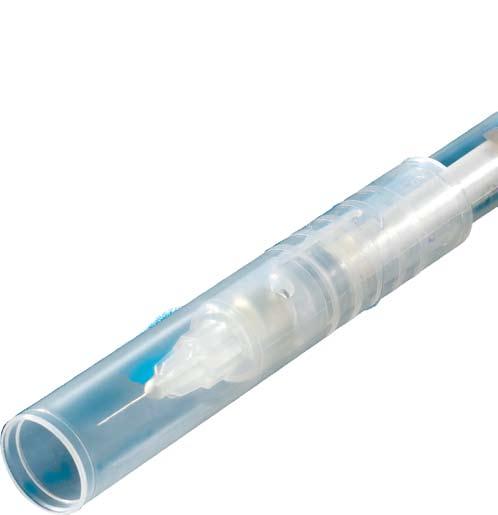 w autoklawie Przezroczysty cylinder sprawia, że aspiracja jest łatwo widoczna Możliwość ponownego załadowania ampułki,