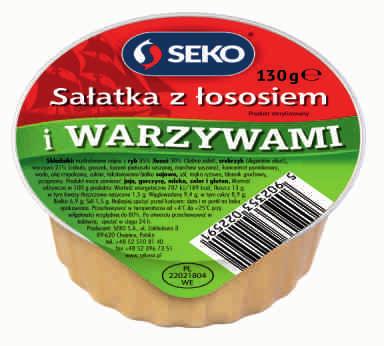 Paprykarz z Łososiem 130 g.