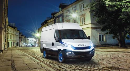 odzyskiem energii. Daily Electric to wyjątkowy pojazd z zerową emisją z układu napędowego dostępny w najszerszej w branży gamie wersji.