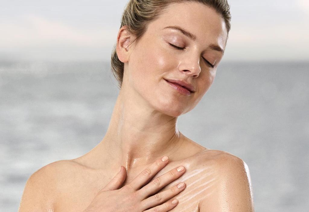 PIELĘGNACJA KATALOG 14 Olejek pod prysznic Swedish Spa Gentle Ripples OCZYSZCZENIE, RELAKS I ODŻYWIENIE Czas dla nas jest cenny. To szczególny moment, aby ożywić zmysły. To szwedzki sposób.