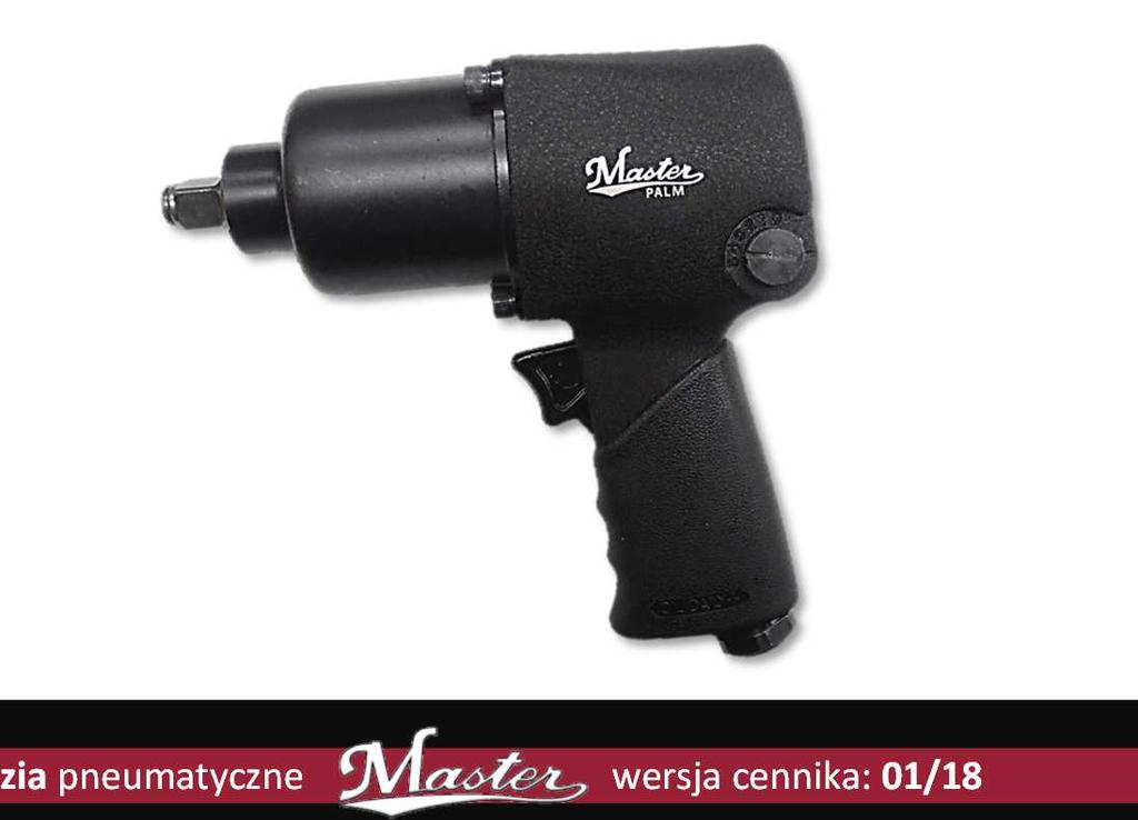 mm Waga -1,6 kg 68530E KLUCZ PNEUMATYCZNY 1/2" SERIA MINI Rozmiar czopu -1/2" Moment max -746 Nm Moment roboczy - 515 Nm