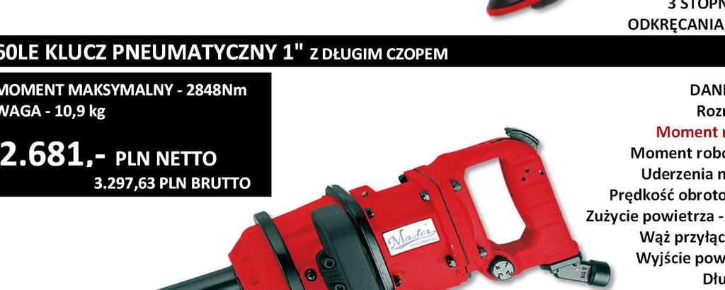 523,- PLN NETTO system udarowy PIN LESS (bezszpilowy) 6.