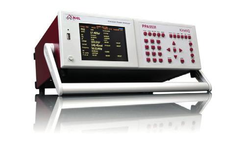 Kompaktowy system HAR1000-1P 230V do pomiarów emisji harmonicznych Drugi typ systemów do pomiarów harmonicznych bazuje na źródłach mocy AC, które tworzą czyste