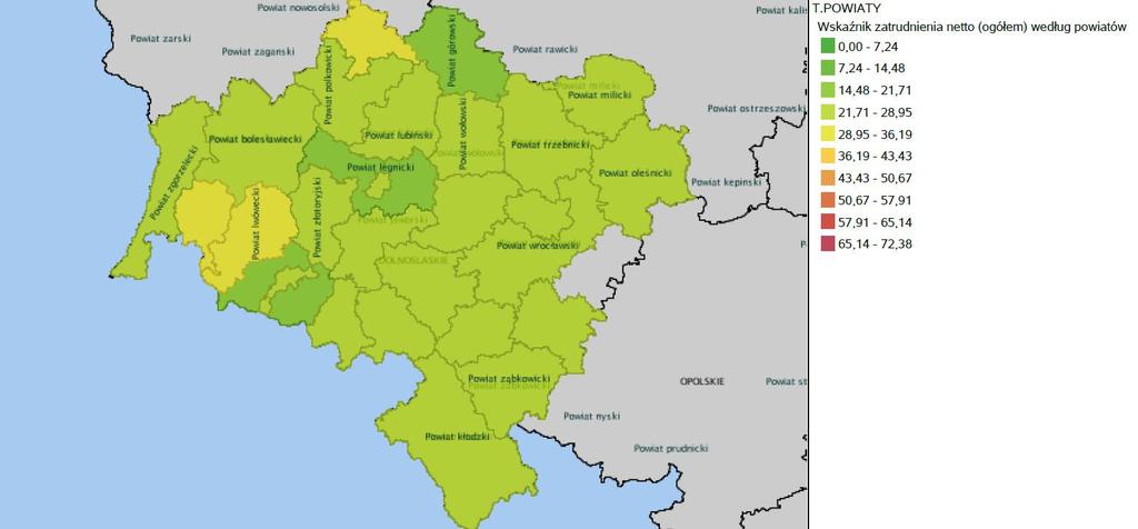 6 Analiza i prognozy lokalnych rynków pracy i na bazie badania kwestionariuszowego Na potrzeby monitoringu powiatowe urzędy pracy we wrześniu 2017 roku przeprowadziły badanie kwestionariuszowe