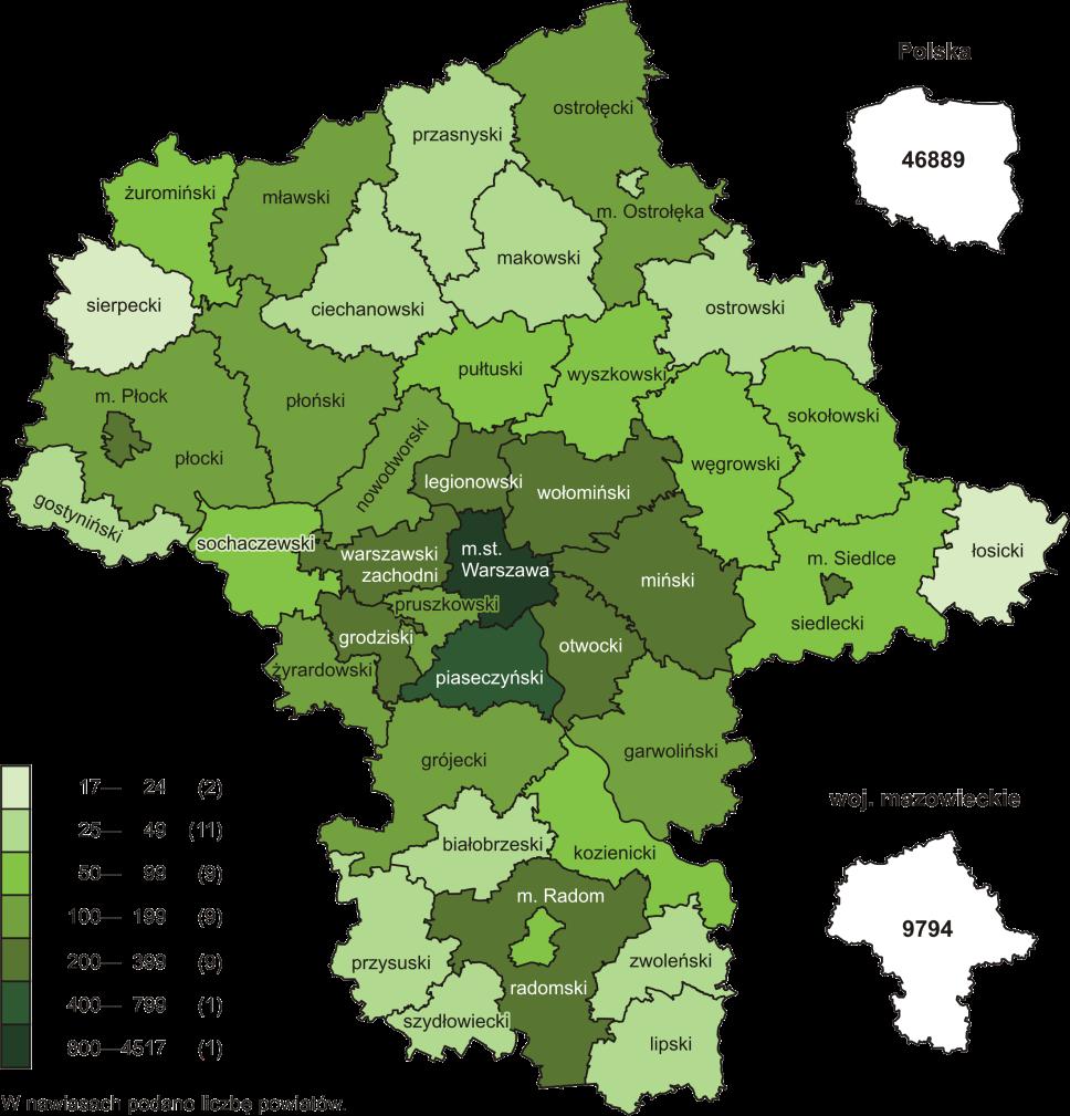 Przeciętna powierzchnia użytkowa 1 mieszkania oddanego do użytkowania w okresie czterech miesięcy br. wyniosła 94,7 m 2 i była o 4,6 m 2 mniejsza niż rok wcześniej.