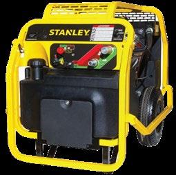 dwa podbijaki) lub jednego o przepływie 40 l/min (piła do szyn). Agregaty HP8BA i HP210BA napędzane są niezawodnymi silnikami Briggs&Stratton o mocy 18 KM.
